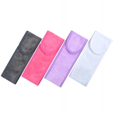 Sunland microfiber adjustable elastic headbands for women