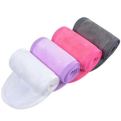 Sunland 9cm x 66cm microfiber makeup hair band elastic spa headband