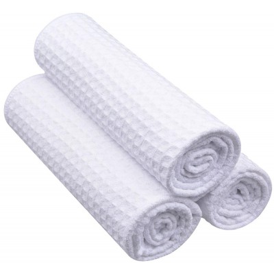 Sunland 2019 Hot sell Microfiber Waffle Weave Dish Cleaning Cloths