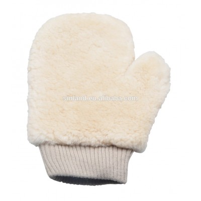 Sunland Sheepskin Wash and Polish Mitt Glove 27x20cm