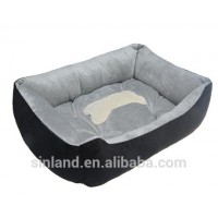 Sunland pet self warming beds for Cat or Dog SOFA Bed -Thick, Bolstered Ultra-Soft Microfiber Black