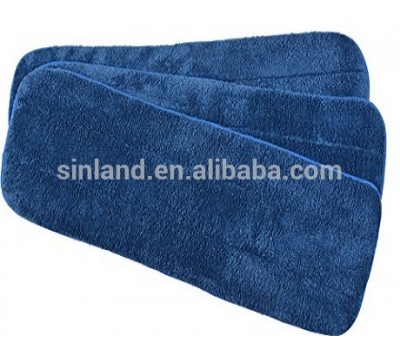 Sinland Replacement Refill Plush Microfiber House Hotel Floor Dusting Cleaning Mop Pad  Cloth