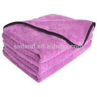 Sunland Car Waxing Polishing Towels Car Washcloths Plush Thick Towel