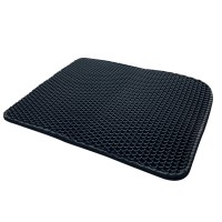 Rectangle Shaped Double Layer Waterproof Pet Cat  Pvc Material Sand Mat